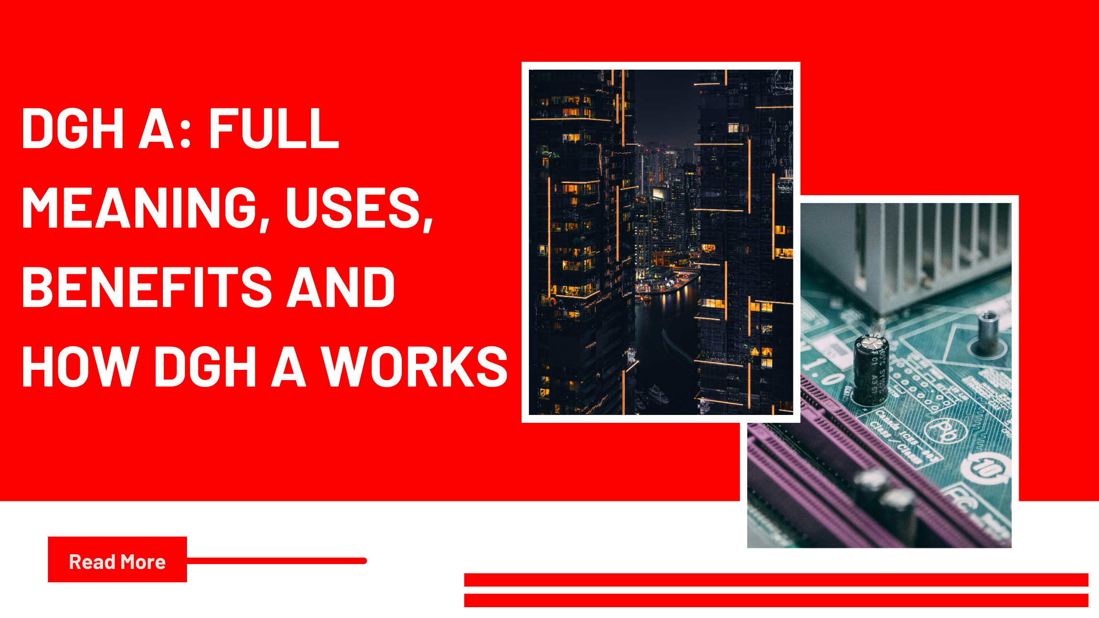 DGH A Full Meaning, Uses, Benefits And How Dgh A Works