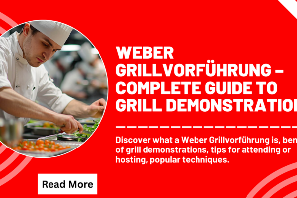 Weber Grillvorführung